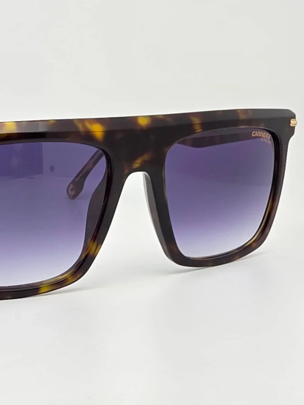 Carrera 359/S 0869K Havana Frame Blue Gradient Lens Square Sunglasses 56-19-150